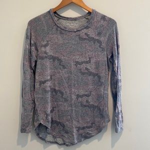 Purple Camo long sleeve